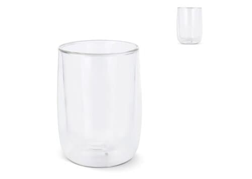 Doppelwandiges Kaffeeglas Marian 320 ml