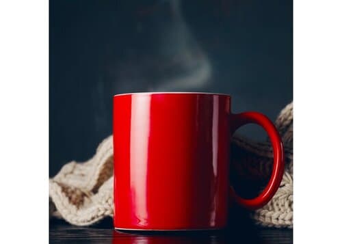 Kaffeebecher Oslo hellrot 300ml