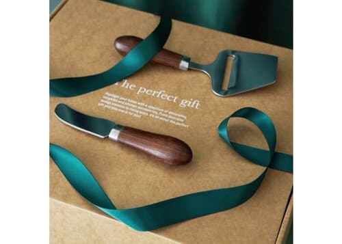 Sagaform Astrid Käseschneider und Buttermesser 2 Stück