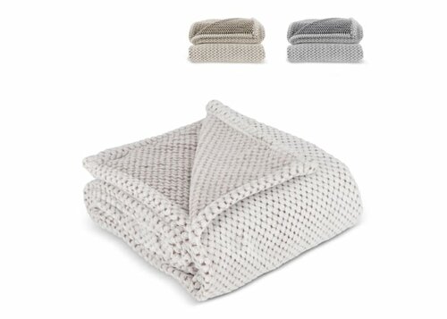 Sagaform Anni R-PET Vlies-Decke