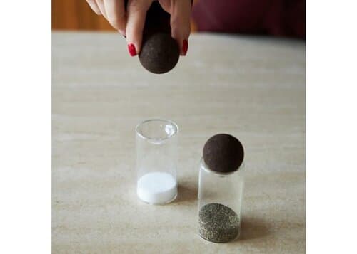 Sagaform Natur Salz-/Pfefferstopfen, 2 Stück