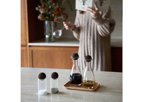 Sagaform Natur Salz-/Pfefferstopfen, 2 Stück