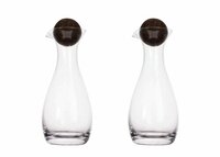 Sagaform Nature Öl-/Essigkaraffen mit Korkstopfen 2-tlg. 300ml