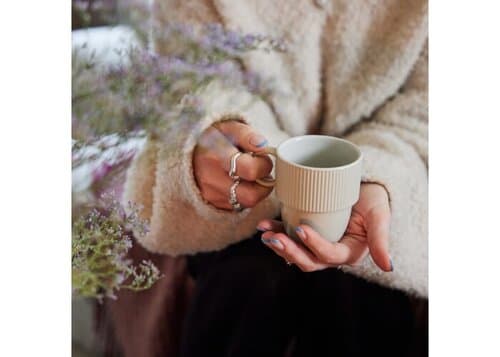 Sagaform Inka Becher mit Ohr 270ml