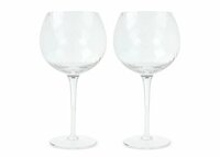 Byon Opacity 2erSet Weingläser mit stilvollem Glasmuster 470ml