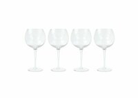 Byon Opacity 4erSet Weingläser mit stilvollem Glasmuster 470ml
