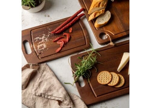 Orrefors Jernverk 2er-pack Acacia-Holzschneidebretter