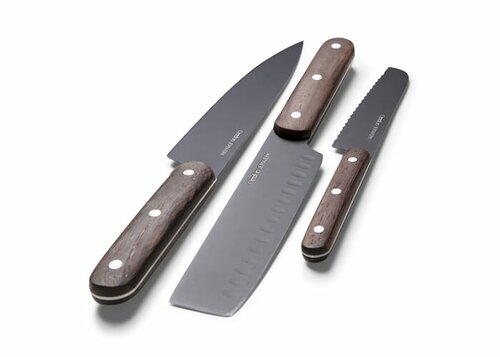 Orrefors Jernverk Messerset holz 3er-Set