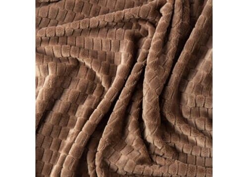 Kosta Linnewafveri Fleece Plaid Jaquard 130x170 cm