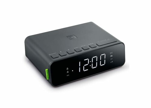 M-175 | Muse FM Dual-Wecker Radio kabelloses Aufladen des Telefons 5W