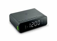 M-175 | Muse FM Dual-Wecker Radio kabelloses Aufladen des Telefons 5W