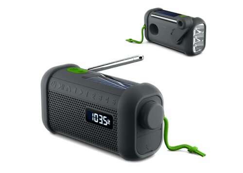 MH-08 | Muse Radio, Bluetooth-Lautsprecher mit Solar- und Öffnungsmechanismen