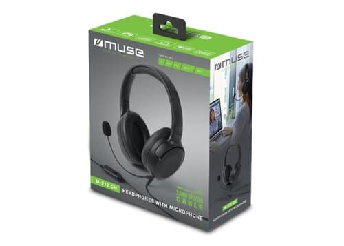 M-212 CH | Muse Kabelgebundener Kopfhörer mit Mikrofon