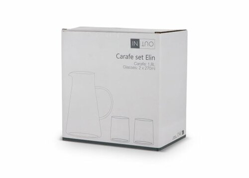 InSideOut Karaffe Elin mit 2 Gläsern