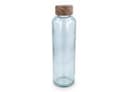 InSideOut Recycelte Glaswasserflasche ReuuZ mit Holzverschluss 650 ml