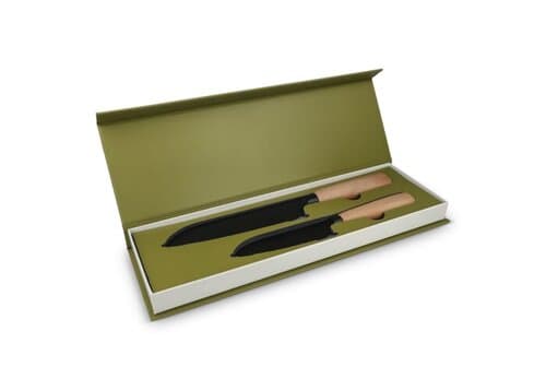 InSideOut Santoku 2tlg. Messerset Ravn