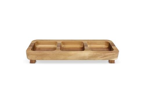 InSideOut Mini-Snacktisch aus Holz, 35cm