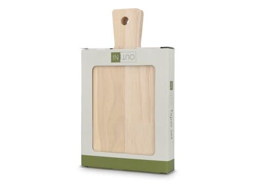 InSideOut 2er-Pack kleine Tapas-Tabletts aus Holz