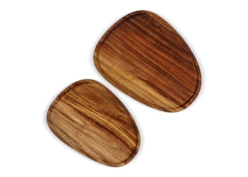 InSideOut 2er-Pack Holztabletts in Bioform