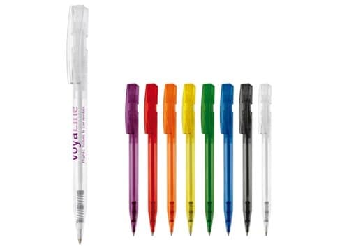 Kugelschreiber Nash Transparent