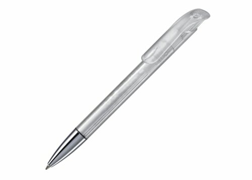 Kugelschreiber Atlas Transparent mit Metallspitze