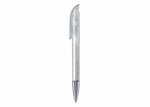 Kugelschreiber Atlas Transparent mit Metallspitze