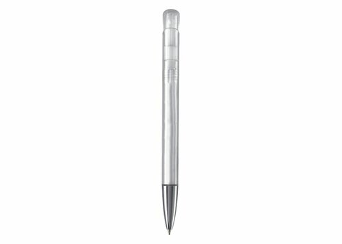 Kugelschreiber Atlas Transparent mit Metallspitze