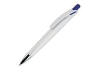 weiß  /  dunkelblau