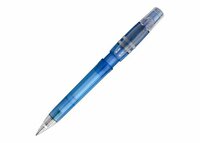 transparent blau