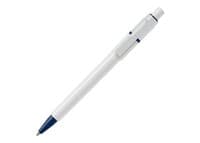 weiß  /  dunkelblau