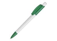 weiß  /  dunkelgrün