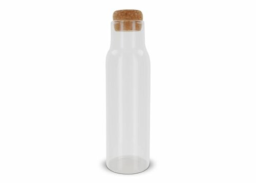 Karaffe mit Korkdeckel, 1l