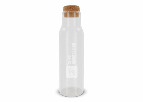 Karaffe mit Korkdeckel, 1l