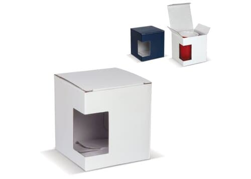 Verpackung Tassen mit Fenster