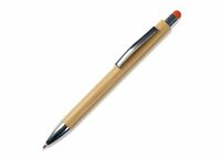 Bambus Kugelschreiber New York mit Touchpen