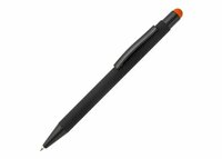 New York schwarz Gummiert Stylus