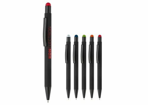 New York schwarz Gummiert Stylus