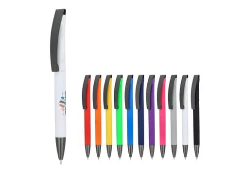 Kugelschreiber Vegas Softtouch Metallclip