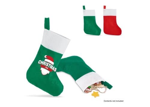 Weihnachtsstrumpf aus Filz 40 cm