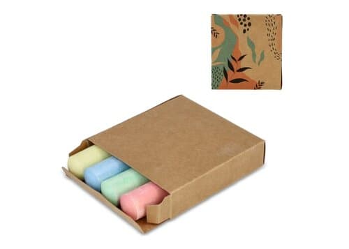 Straßenmalkreide in Kraftkarton