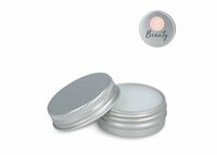 Runde LippenbalsamDose aus recyceltem Aluminium