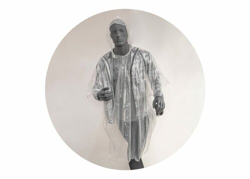 Biologisch abbaubarer Regenponcho