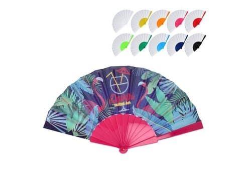 Fächer aus Kunststoff