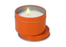 Kirtan-Duftkerze auf Pflanzenbasis in großer recycelter Dose – Bild 4