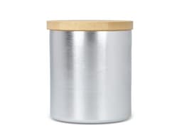 Bhakti-Duftkerze auf pflanzlicher Basis in recyceltem Aluminiumgefäß – Bild 5