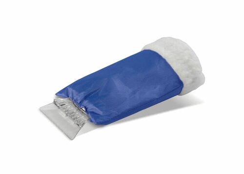 Eiskratzer mit Handschuh