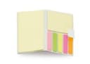 Notizbuch mit Haftnotizen