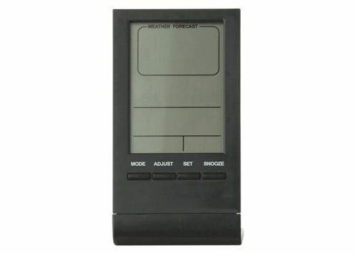 Elektronische Wetterstation Schwarz