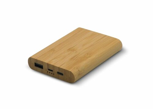  Powerbank Bambus 5000mAh