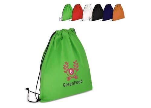 R-PET Kordelzugbeutel aus Non Woven 38 x 42cm 75g/m²